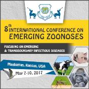8th International Conference on Emerging Zoonoses: Manhattan, Kansas, USA, 7-10 May 2017