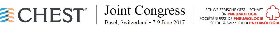 Joint CHEST-SGP Congress 2017: Basel, Switzerland, 7-9 June 2017