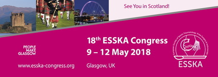 18th ESSKA Congress: Glasgow, Scotland, UK, 9-12 May 2018