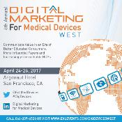 6th Digital Marketing for Medical Devices West: San Francisco, California, USA, 24-26 April 2017