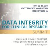 Data Integrity for Clinical Research Summit: Morristown, New Jersey, USA, 22-23 May 2017