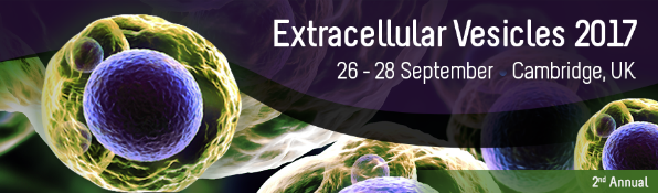 Extracellular Vesicles 2017: Cambridge, England, UK, 26-28 September 2017