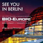 BIO-Europe 2017 | November 6–8 in Berlin, Germany: Berlin, Germany, 6-8 November 2017