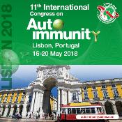 Autoimmunity 2018, Lisbon: 11th International Congress on Autoimmunity: CCL - Centro de Congressos de Lisboa, Lisboa Congress Centre, Praça das Indústrias, Lisboa, 1300-307, Portugal, 16-20 May 2018