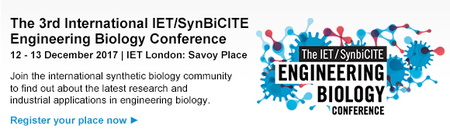 The IET / SynbiCITE Engineering Biology Conference: London, England, UK, 12-13 December 2017