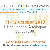 Digital Pharma Multichannel Marketing Boot Camp Europe: London, England, UK, 11-12 October 2017