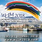 34th World Congress of Internal Medicine (WCIM 2018): Cape Town International Convention Centre, Convention Square  1 Lower Long Street, Cape Town, 8001, South Africa, 18-21 October 2018