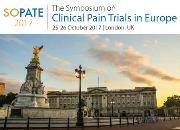 The Symposium on Clinical Pain Trials in Europe, London 2017