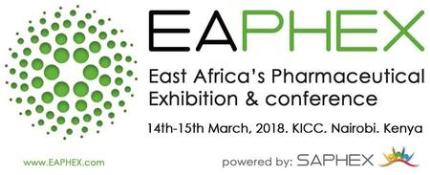 East African Pharmaceutical Exhibition - EAPHEX: Nairobi, Kenya, 14-15 March 2018