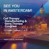 Cell Therapy Manufacturing & Gene Therapy Congress: RAI Amsterdam, Europaplein, NL 1078 GZ, Amsterdam, Netherlands, 6-7 December 2017