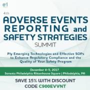 4th Adverse Events Reporting and Safety Strategies Summit