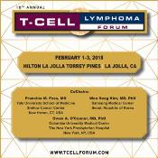 10th Annual T-Cell Lymphoma Forum 2018, La Jolla, CA, USA: Hilton La Jolla Torrey Pines, 10950 North Torrey Pines Road, La Jolla, 92037, USA, 1-3 February 2018