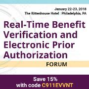 Real-Time Benefit Verification and Electronic Prior Authorization Forum