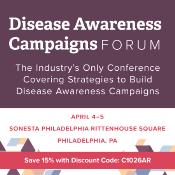 Disease Awareness Campaigns Forum: Philadelphia, Pennsylvania, USA, 4-5 April 2018