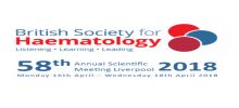 BSH 2018 - Annual Scientific Meeting of the British Society for Haematology: ACC Liverpool, Kings Dock, Liverpool Waterfront,  Liverpool, Merseyside, L3 4FP, UK, 16-18 April 2018
