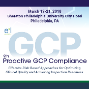 9th Proactive GCP Compliance: Philadelphia, Pennsylvania, USA, 19-21 March 2018
