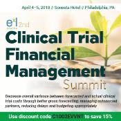 2nd Clinical Trial Financial Management Summit: Philadelphia, Pennsylvania, USA, 4-5 April 2018