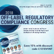 2018 Off-Label Regulatory Compliance Congress