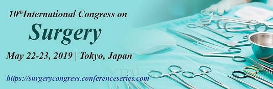 10th International congress on surgery 2019: Tokyo, Japan, 22-23 May, 2019